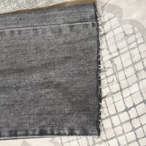 RSQ JEANS High Rise Straight Leg Black Denim Jeans - Girls Size 16 - Picture 11 of 11